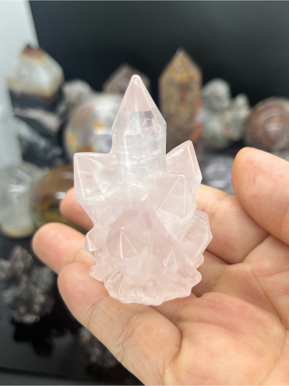 Crystal Cluster Carving